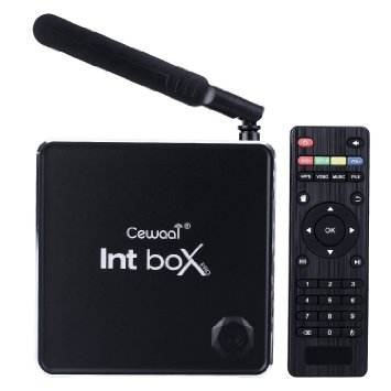 Cewaal P8 tv box installed Amlogic S905 Quad-Core 2GB/16GB Android 5.1 with wifi Streaming Media Player 2016 Upgrade