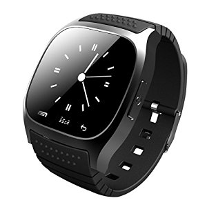 Woowo New M26 Bluetooth Smart Wrist Watch Phone Suitable for Android Phones(Full functions),For Iphone(Partial functions) Black