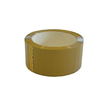 6 x Rolls Buff Brown Sticky Parcel Packing Tape 48mm x 40m