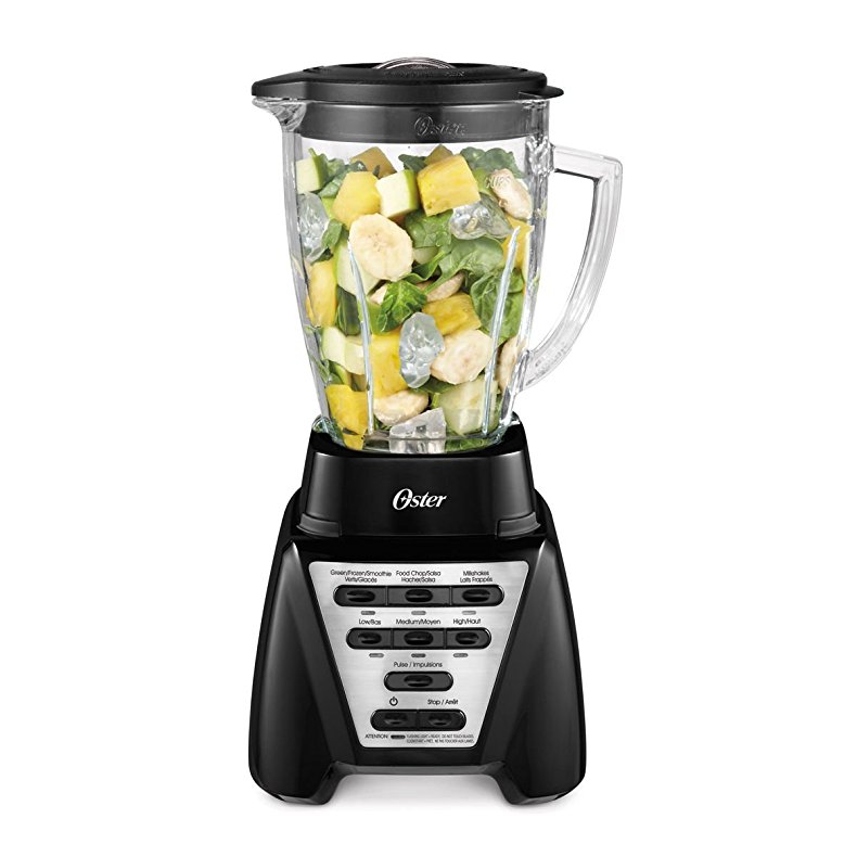 Oster Pro 1200 Plus Blender with Smoothie Cup, Black