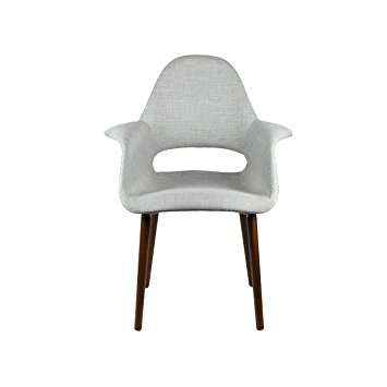 Tribeca Organic Arm Chair (Light Grey, 1)