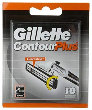 GILLETE Contour Plus Blades 10'S