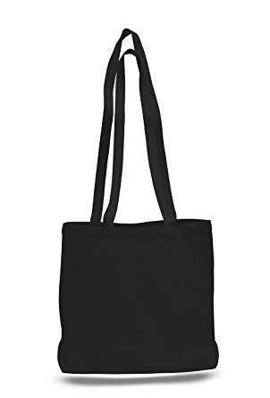 BagzDepot Sturdy Large Size Canvas Messenger Shoulder bag with Gusset