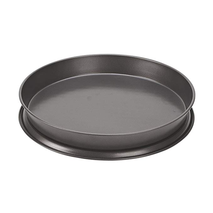 Good Cook Nonstick Double-Sided Deep Dish Pizza Pan, 14", Gray