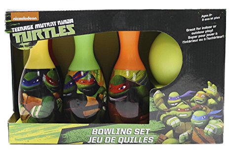 What Kids Want Teenage Mutant Ninja Turtles Licensed Bowling Set