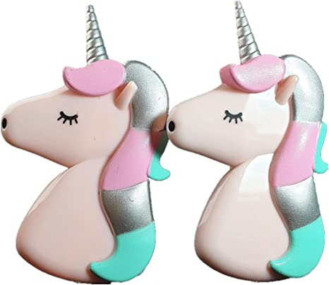 Pink Unicorn Style Beach Towel Clips Jumbo Size for Beach Chair, Cruise Beach Patio, Pool Accessories for Chairs, Household Clip, Baby Stroller. by C&H Solutions