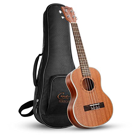 Hricane Ukulele Tenor Professional Matte Small Guitar Pack with Gig Bag (26 inch)