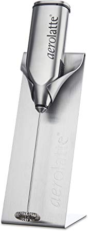 aerolatte Milk Frother with Stand, Stainless Steel