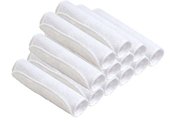 Premium Bamboo Baby Washcloths, Baby Wipes (12 pack), Super Soft & Absorbent, White