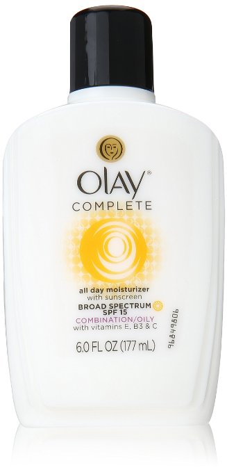 Olay Complete All Day Moisturizer Broad Spectrum SPF 15 - Combination/Oily Skin, 6.0 fl oz (Pack of 2)