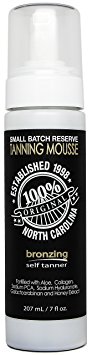 Self Tanning Mousse Medium / Dark Bronzing Organic and Natural Famous Dave’s Self Tanner with Anti-aging and Bronzer. Aloe, Collagen, Sodium PCA, Sodium Hyaluronate, B2, B5, B12 and more