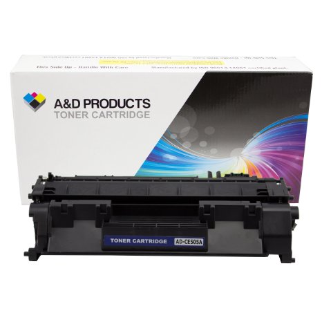 AD Products Compatible Replacement for HP CE505A Toner Cartridge HP 05 Black 2300 Yield