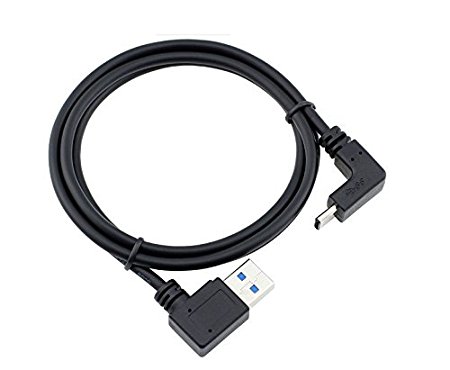 Zepthus 90 Degree Angle USB-C to USB 3.0 Cable 3.3 feet 1M Fast Charging Data Cable For Nokia N1,Chromebook Pixel 2015,Other Type-C Supported Devices