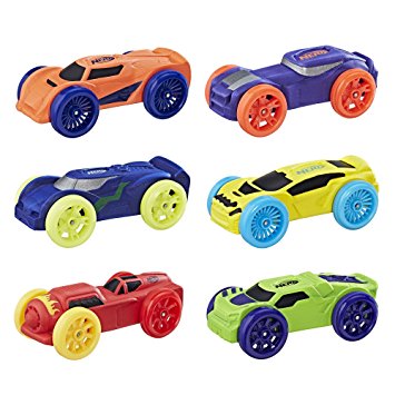 Nerf Nitro Foam Car 6-Pack, Set 1