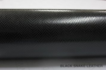 VViVID XPO Black Snake Skin Leather 5ft x 1ft Vinyl Wrap Roll with Air Release Technology