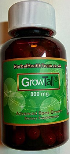 Grow Taller Pills Grow Tall ® 800mg 100% Natural 60 Capsules Per Bottle