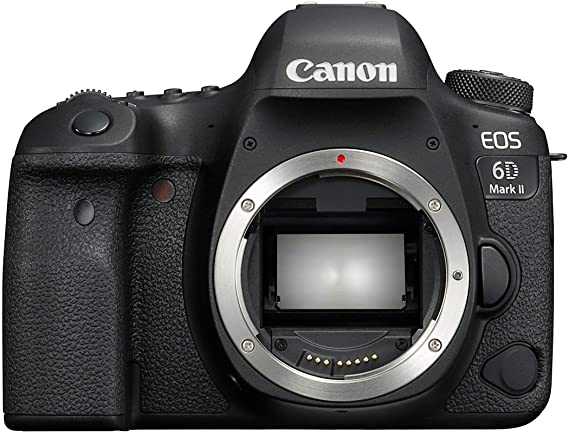 Canon EOS 6D Mark II Digital SLR Camera - Black (Renewed)