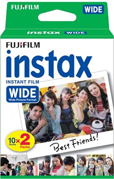 Fujifilm Instax Wide Film Twin Pack (White) (Old Packaging)