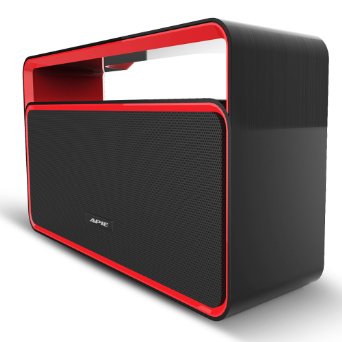 Apie Classic Sound Cannon Portable Wireless Bluetooth Stereo Speaker Powerful Sound with Enhanced Bass Surround BoomBox Subwoofer with FM Radio for Home and Outdoor Party Beach Picnic
