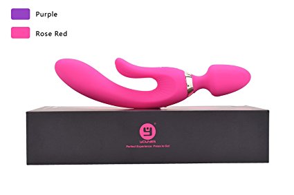 WOWYES Women's Adult Supplies Passion Equipment Automatic Vibrators Uphill Tools Masturbation Rabbit Vibrators, Female Vibrators and G-Point Stimulator (red-2)