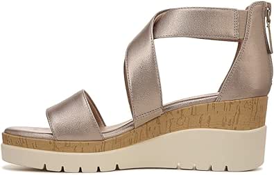 Naturalizer Women Goodtimes Casual Ankle Straps Wedge Sandal