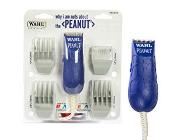 Wahl Professional Peanut Clipper/Trimmer #8655-3501 - Great for Professional Stylists and Barbers - Blue
