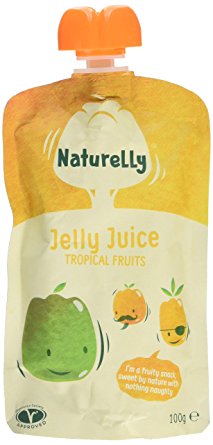 Naturelly Gelatine Free Tropical Jelly Juice 100 g, 3x4 (Pack of 12)