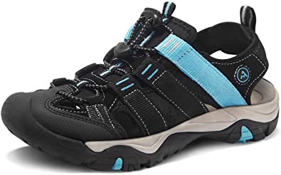 ATIKA Women Athletic Outdoor Sandal, Closed Toe Lightweight Walking Water Shoes, Summer Sport Hiking Sandals