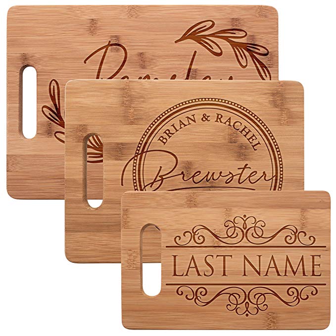 Personalized Gifts Cutting Boards for Kitchen Mothers day Gifts Cutting Board Wedding Gifts For The Couple Bridal Shower Gifts Housewarming Gifts - M7
