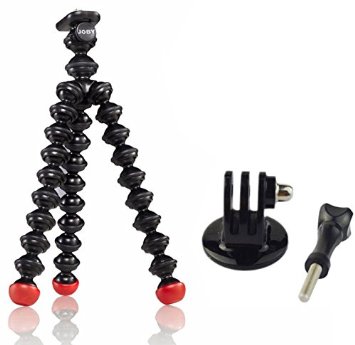 Gorillapod Magnetic Tripod For Action Cameras and a Bonus GoPro Mount Adapter For The HD HERO2 HD Hero3 HD Helmet HERO HD Motorsports HERO HD Surf HERO HD Hero Naked