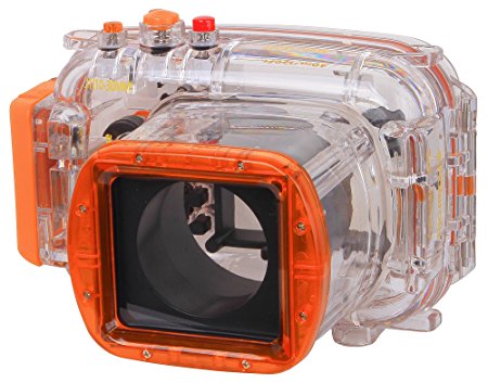 Polaroid Dive Rated Waterproof Underwater Housing Case For Nikon J1 Digital Camera WITH A 10-30mm Lens