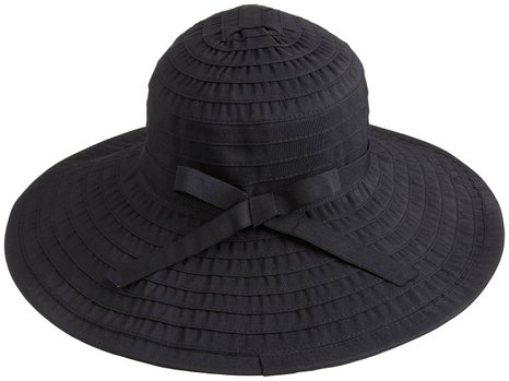Simplicity Womens Summer UPF 50 Roll Up Floppy Beach Hat with Ribbon