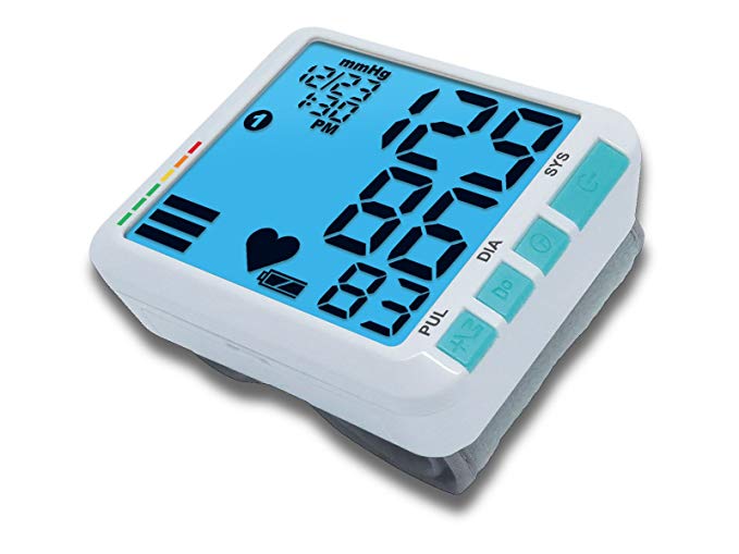 G.LAB Digital Automatic md1520 Wrist Cuff Blood Pressure Monitor, 2.3 Ounce