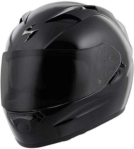 Scorpion EXO-T1200 Solid Street Motorcycle Helmet (Black, Large)