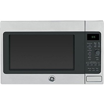 GE PEB9159SFSS Profile 1.5 Cu. Ft. Stainless Steel Countertop Microwave - Convection