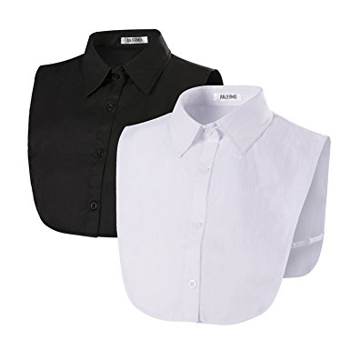 Anzermix® Women's Detachable Dickey Shirt Collar (2 Pack)
