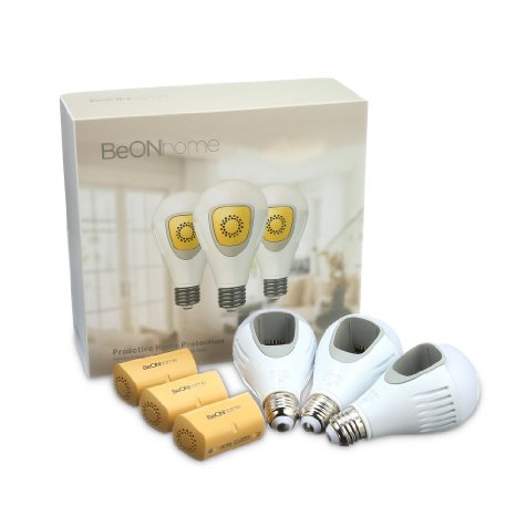BeON Home Protection System, Set of Three Bulbs