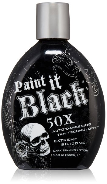 Millenium Tanning New Paint It Black Auto-darkening Dark Tanning Lotion, 50X, 13.5 Ounce