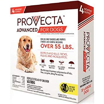 Provecta 4 Doses Advanced for Dogs, X-Large/Over 55 lb