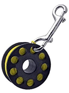 Finger Reel with Brass Clip Wreck Scuba Diving Tech Spool 3 Sizes