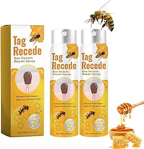 Tag Recede Bee Venom, Tag Recede Bee Venom Spray, 20ml Tag Recede Bee Venom for All Skin Types (1)