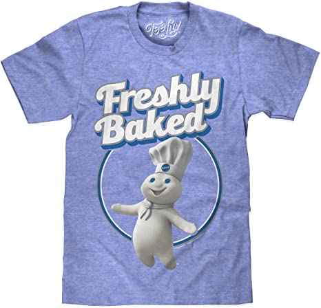 Tee Luv Pillsbury Doughboy T-Shirt - Poppin' Fresh Freshly Baked Shirt