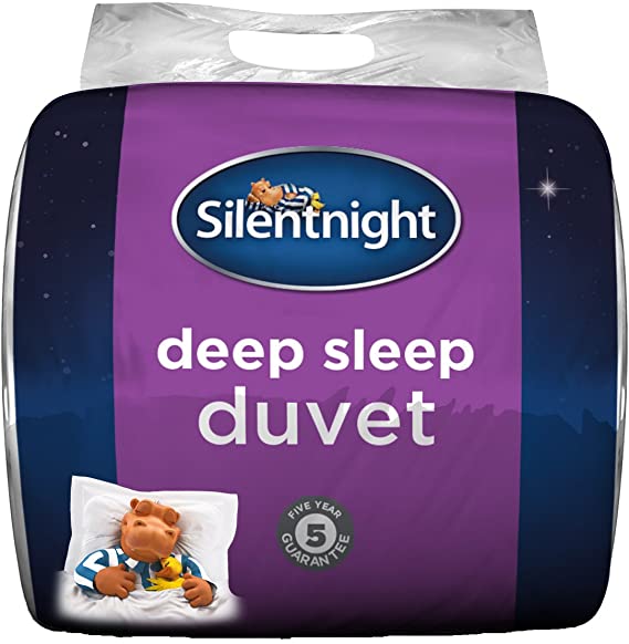 Silentnight Deep Sleep 10.5 Tog Duvet, Microfibre, White, King