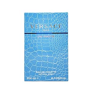 Versace Man by Versace Eau Fraiche Eau De Toilette Spray Blue 6.7 oz Men