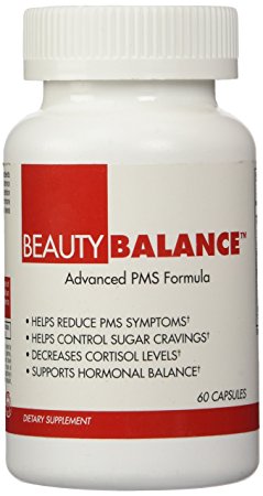 BeautyFit BeautyBalance, Advanced PMS Formula, 60 Count