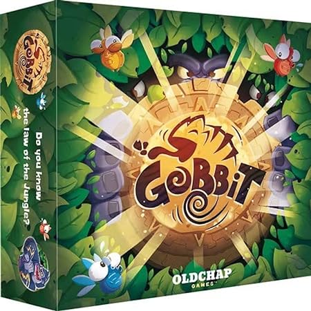 Asmodee Gobbit Board Game - Fast-Paced Family Fun with Funny Animal Theme and Strategic Gameplay, Party Game for Kids and Adults, Ages 7 , 2-8 Players, 15 Minute Playtime, Made by Oldchap Games