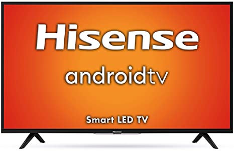 Hisense 108 cm (43 inches) Full HD Smart Certified Android LED TV 43A56E (Black) (2020 Model)