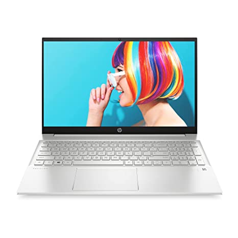 HP Pavilion 15 AMD Ryzen 5-5625U, 16GB RAM/512GB SSD 15.6inch(39.6 cm) IPS Micro-Edge Touch Display/Radeon Graphics/Backlit Kb/Windows 11 Home/Alexa/B&O Audio/FPR/MSO,15-eh2047au