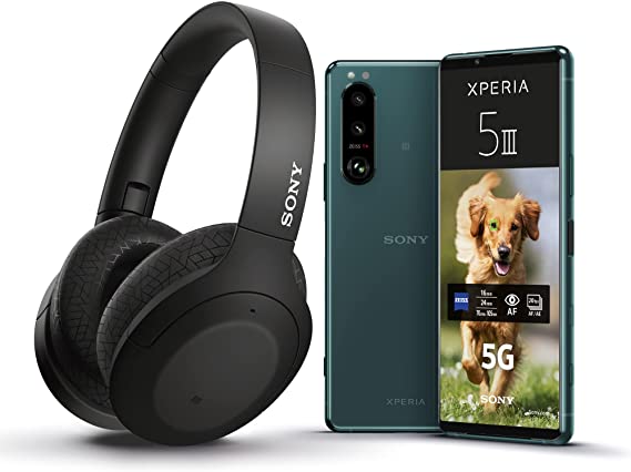 Sony Xperia 5 III SIM free Green with Free WH-H910N Noise Cancelling Headphones