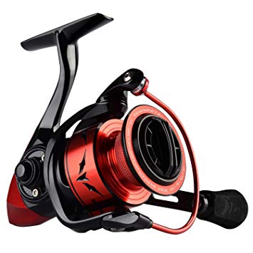 KastKing Speed Demon Spinning Reel, Blazing Fast 7.2:1 Gear Ratio Fishing Reel, Aluminum Frame, Carbon Rotor & Handle, 10 1 High Performance BBS, Powerful Triple Carbon Disc Drag